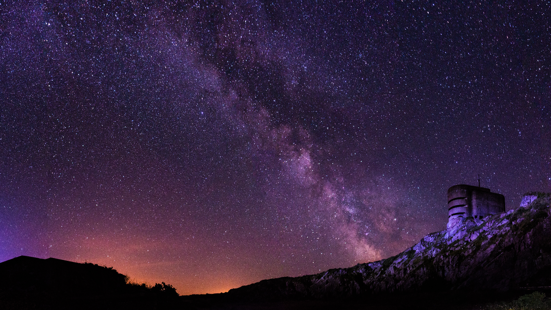 Milky Way Night Sky