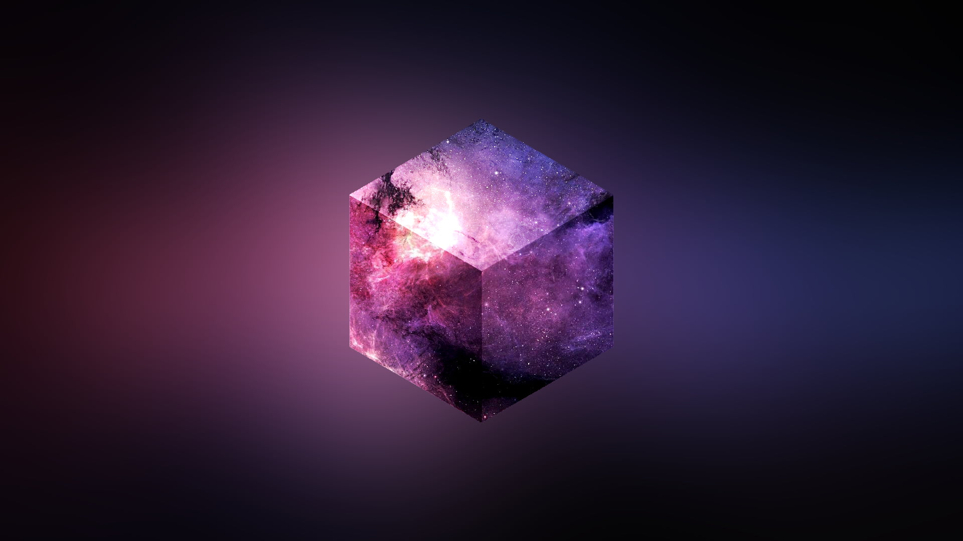 Glowing Cosmic Crystal